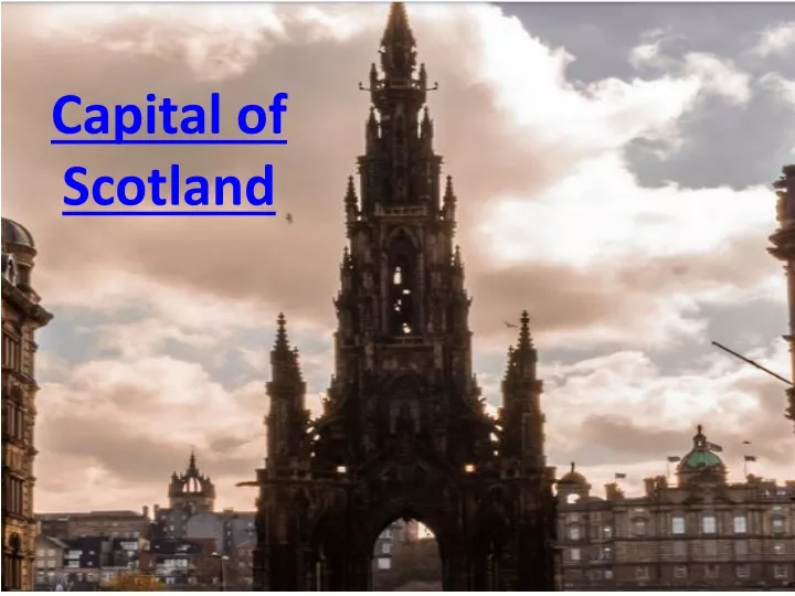 capital of scotland