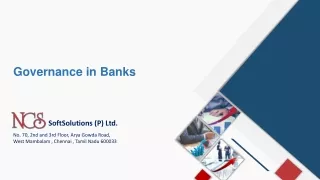 governance in banks