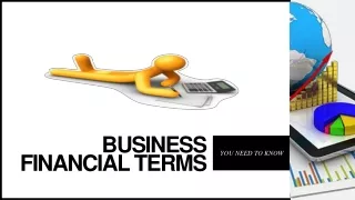 business financial terms