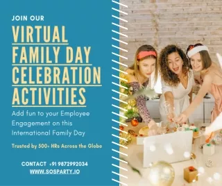 Virtual family day celebration activities