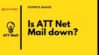AT&T Net Mail down! Is That True