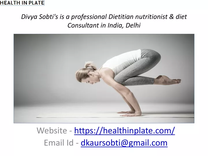 divya sobti s is a professional dietitian nutritionist diet consultant in india delhi