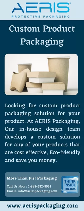 custom product packaging