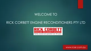 welcome to rick corbett engine reconditioners