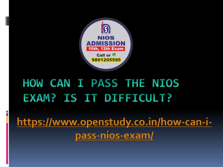 https www openstudy co in how can i pass nios exam