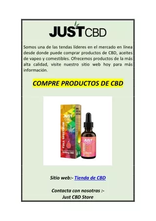somos una de las tendas l deres en el mercado