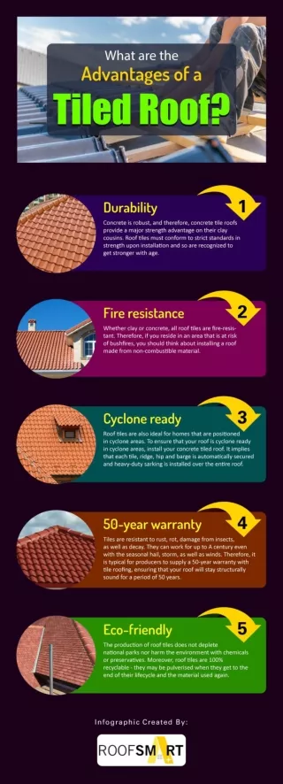 What are the Advantages of a Tiled Roof?