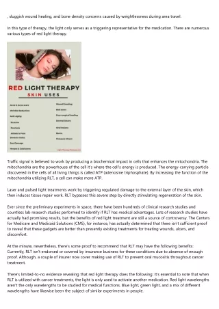 Red Light Therapy - Asher Sports Therapy