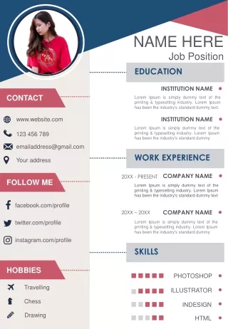 Resume Template Creative CV Design For Professionals
