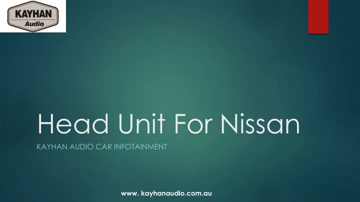 head unit for nissan