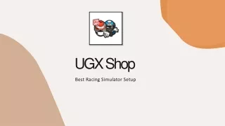 Race Simulator Cockpit by UGX Shop