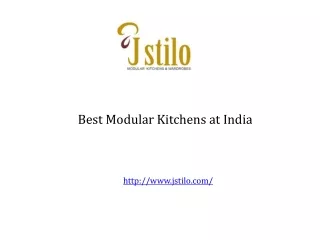 Best Modular Kitchens at India