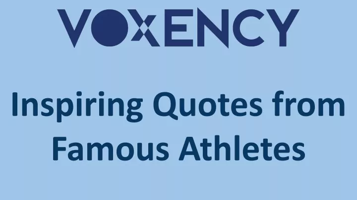 inspiring quotes from famous athletes