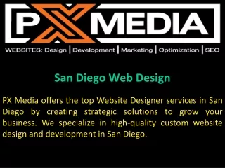 san diego web design