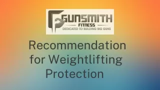5 Recommendation for Weightlifting Protection