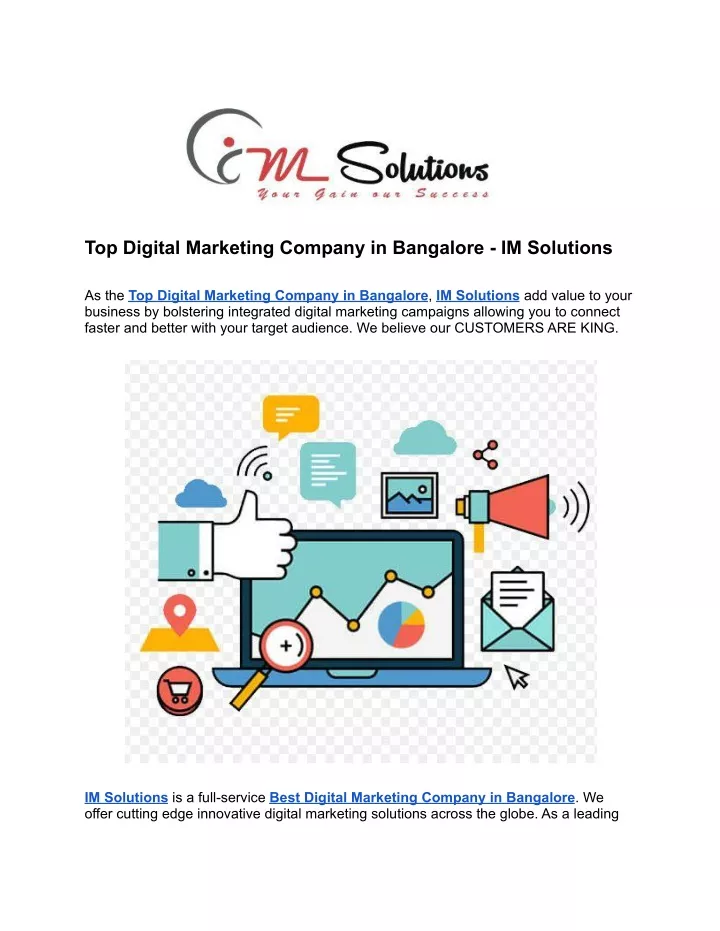 top digital marketing company in bangalore