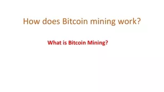 How does Bitcoin mining work pdf