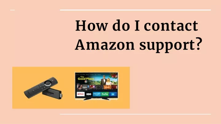 how do i contact amazon support