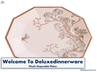 Plastic Disposable Plates