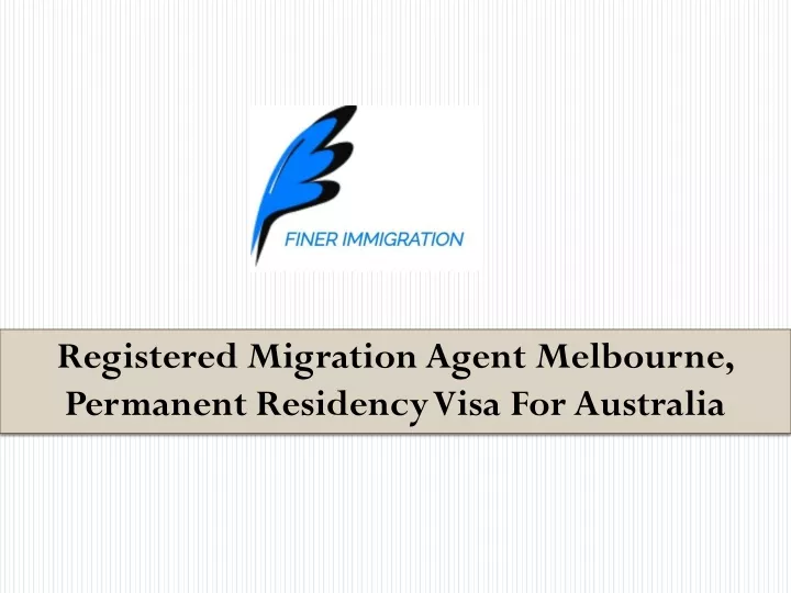 registered migration agent melbourne permanent