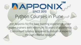 python courses in pune