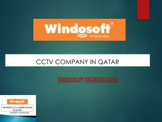 CCTV COMPANY IN QATAR