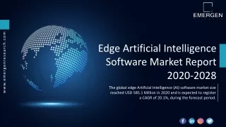 Edge AI Software Market Research Report