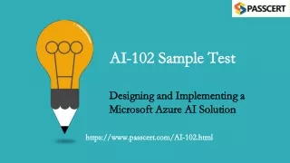 ai 102 sample test ai 102 sample test