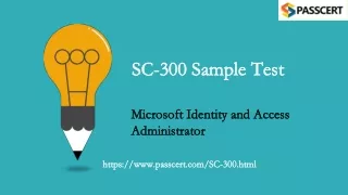 sc 300 sample test sc 300 sample test