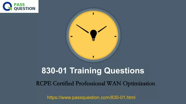 830 01 training questions