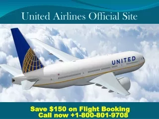 Book United Airlines Tickets, Save Flat $150 on Calls