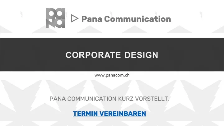 pana communication