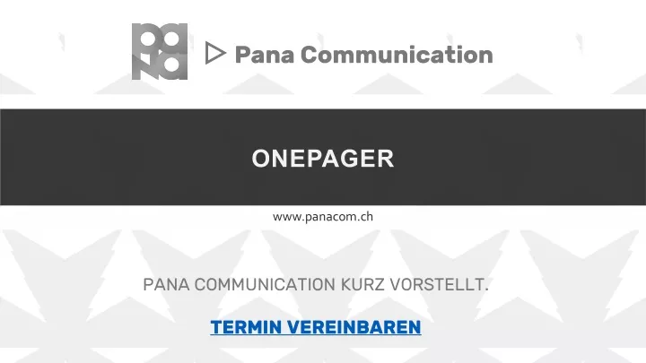 pana communication