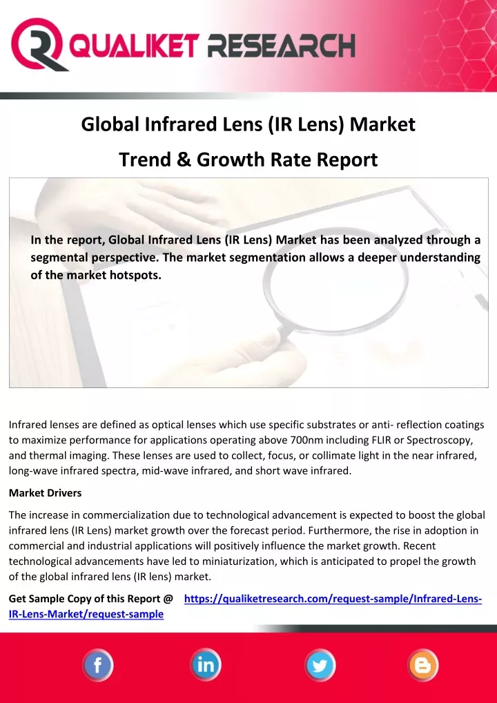 global infrared lens ir lens market