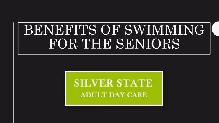 benefits of swimming for the seniors