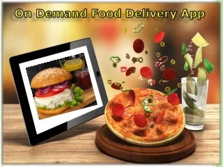 On Demand Food Delivery App