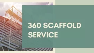 Scaffold Services Rotherham Area
