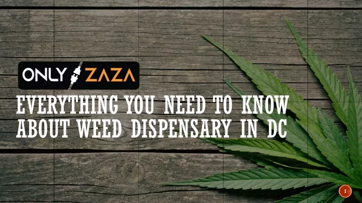 everything you need to know about weed dispensary