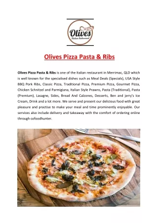 olives pizza pasta ribs olives pizza pasta ribs