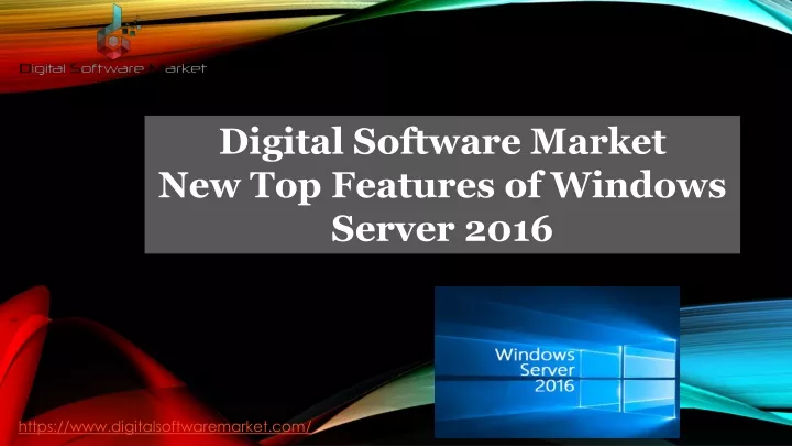 digital software market new top features