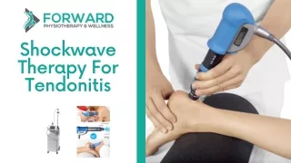 Shockwave Therapy For Tendonitis
