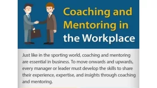 Coaching and Mentoring in the workplace by MADASKY
