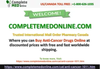 Buy Cheap Generic Anti Cancer Drugs Online-CompleteMedOnline