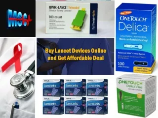 Buy Lancet Devices Online and Get Affordable Deal