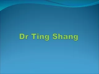dr ting shang