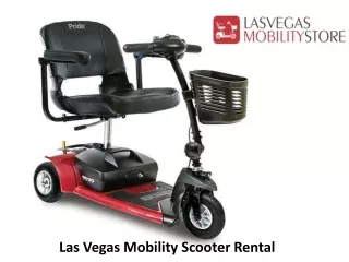 Las Vegas Mobility Scooter Rental