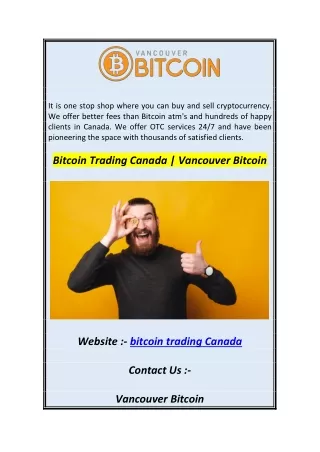it is one stop shop where you can buy and sell