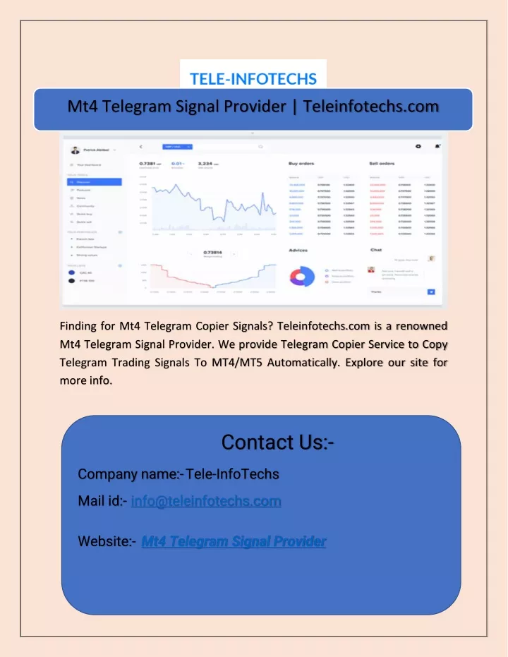 mt4 telegram signal provider teleinfotechs com