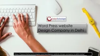 word press website design company in delhi