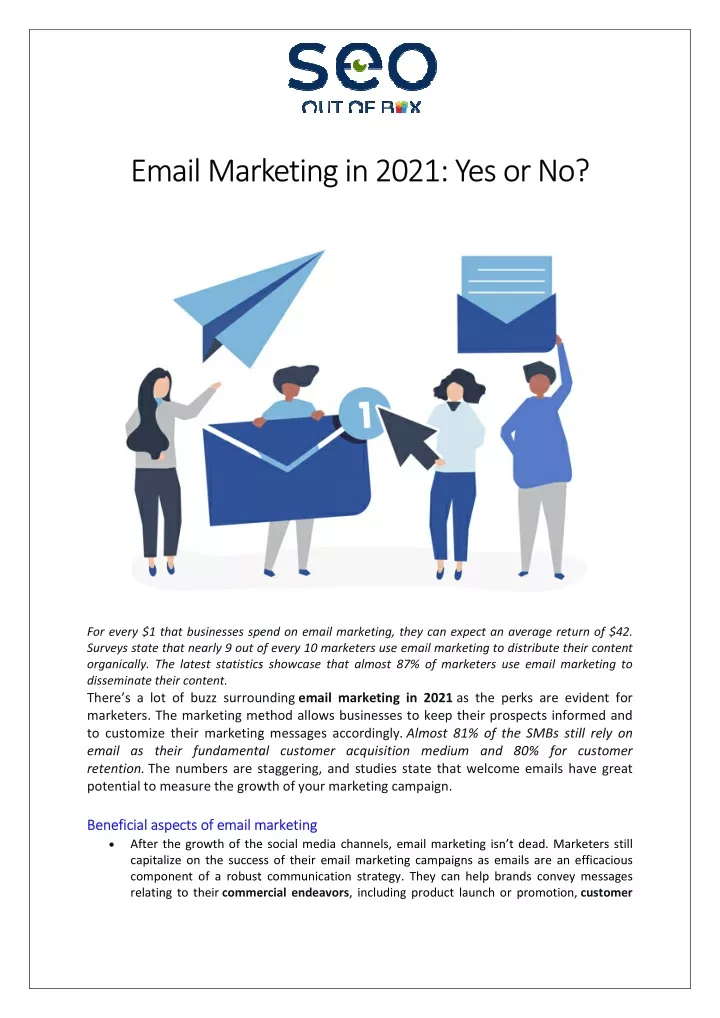 email marketing in 2021 yes or no email marketing